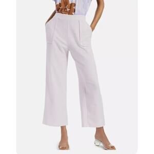 ALFANI Womens Purple Tie Wide Leg Pants L